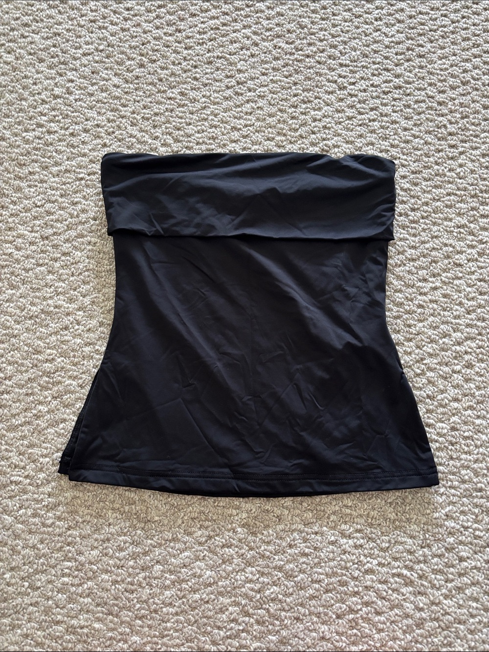 Strutter Strapless Top Black